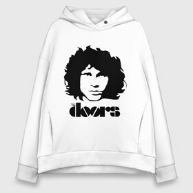 Женское худи Oversize хлопок с принтом The Doors (2) в Тюмени, френч-терри — 70% хлопок, 30% полиэстер. Мягкий теплый начес внутри —100% хлопок | боковые карманы, эластичные манжеты и нижняя кромка, капюшон на магнитной кнопке | doors | jim morrison | rock | блюз рок | джаз рок | джим моррисон | портреты | психоделический рок | рок