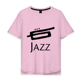 Мужская футболка хлопок Oversize с принтом Jazz (3) в Тюмени, 100% хлопок | свободный крой, круглый ворот, “спинка” длиннее передней части | Тематика изображения на принте: джаз | живая музыка | импровизация | инструмент | труба