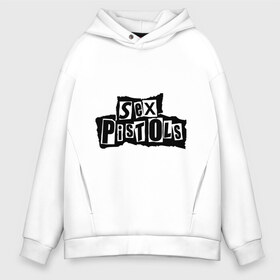 Мужское худи Oversize хлопок с принтом Sex Pistols в Тюмени, френч-терри — 70% хлопок, 30% полиэстер. Мягкий теплый начес внутри —100% хлопок | боковые карманы, эластичные манжеты и нижняя кромка, капюшон на магнитной кнопке | Тематика изображения на принте: metall | punk | rock | метал | металл | панк | панк рок | рок