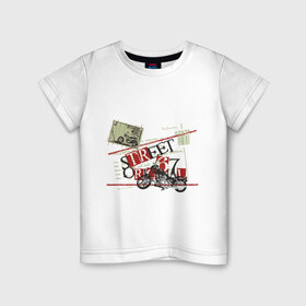 Детская футболка хлопок с принтом Street Original (2) в Тюмени, 100% хлопок | круглый вырез горловины, полуприлегающий силуэт, длина до линии бедер | 