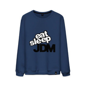 Мужской свитшот хлопок с принтом Eat sleep jdm в Тюмени, 100% хлопок |  | Тематика изображения на принте: domestic | eat sleep jdm | japanese | japanese domestic market | jdm style | market