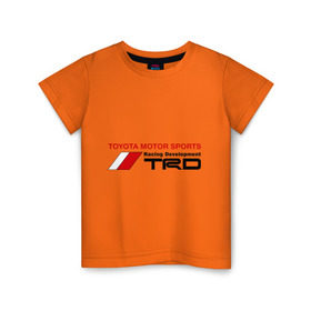 Детская футболка хлопок с принтом TRD2 в Тюмени, 100% хлопок | круглый вырез горловины, полуприлегающий силуэт, длина до линии бедер | domestic | eat sleep jdm | japanese | japanese domestic market | jdm style | market | авто2012