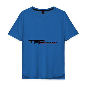 Мужская футболка хлопок Oversize с принтом TRD3 в Тюмени, 100% хлопок | свободный крой, круглый ворот, “спинка” длиннее передней части | Тематика изображения на принте: 