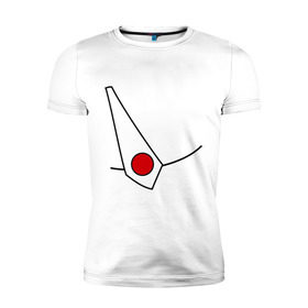 Мужская футболка премиум с принтом Карлсон в Тюмени, 92% хлопок, 8% лайкра | приталенный силуэт, круглый вырез ворота, длина до линии бедра, короткий рукав | карлсон | карлсонподтяжка