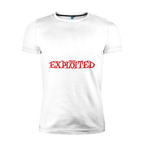 Мужская футболка премиум с принтом The Exploited в Тюмени, 92% хлопок, 8% лайкра | приталенный силуэт, круглый вырез ворота, длина до линии бедра, короткий рукав | Тематика изображения на принте: exploited | rock | панк | рок | эксплойтэд