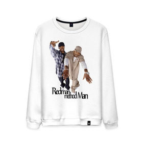 Мужской свитшот хлопок с принтом Redman and Method Man в Тюмени, 100% хлопок |  | gangsta | gansta | hip | hop | rap | рэп | рэпчина | хип | хоп
