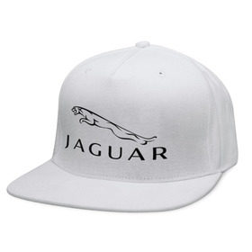 Кепка снепбек с прямым козырьком с принтом Jaguar в Тюмени, хлопок 100% |  | jaguar | авто | автобренды | автомобили | машины | тачки | ягуар