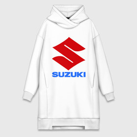 Платье-худи хлопок с принтом Suzuki в Тюмени,  |  | suzuki | авто | автомобили | автомобиль | бренд | бренды | логотип | машины | сузуки | тачки