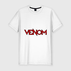 Мужская футболка премиум с принтом Venom Tuning parts в Тюмени, 92% хлопок, 8% лайкра | приталенный силуэт, круглый вырез ворота, длина до линии бедра, короткий рукав | venom tuning parts | авто | автомобиль | машины | тачки | тюнинг