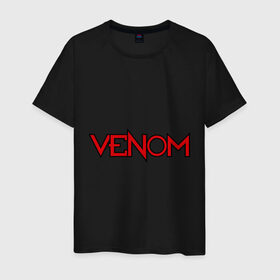 Мужская футболка хлопок с принтом Venom Tuning parts в Тюмени, 100% хлопок | прямой крой, круглый вырез горловины, длина до линии бедер, слегка спущенное плечо. | venom tuning parts | авто | автомобиль | машины | тачки | тюнинг