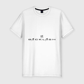 Мужская футболка премиум с принтом Backlash в Тюмени, 92% хлопок, 8% лайкра | приталенный силуэт, круглый вырез ворота, длина до линии бедра, короткий рукав | джон сина
