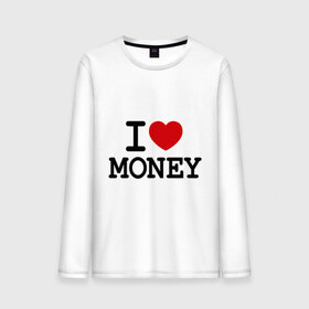 Мужской лонгслив хлопок с принтом I love money в Тюмени, 100% хлопок |  | Тематика изображения на принте: i love | money | бабки | бабло | бабосы | валюта | деньги | доллары | евро | купюры | люблю деньги
