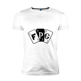 Мужская футболка премиум с принтом FPG в Тюмени, 92% хлопок, 8% лайкра | приталенный силуэт, круглый вырез ворота, длина до линии бедра, короткий рукав | heavy metal | metal | rock | trash metal | квартет | метал | рок | рок группа | рок группы | трэш метал | хеви метал