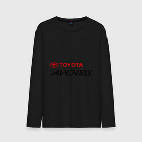 Мужской лонгслив хлопок с принтом Toyota Avensis в Тюмени, 100% хлопок |  | avensis | toyota | toyota avensis | авенсис | тойота | тойота авенсис