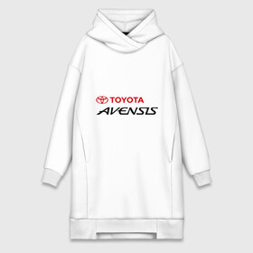 Платье-худи хлопок с принтом Toyota Avensis в Тюмени,  |  | avensis | toyota | toyota avensis | авенсис | тойота | тойота авенсис