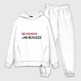 Мужской костюм хлопок OVERSIZE с принтом Toyota Avensis в Тюмени,  |  | avensis | toyota | toyota avensis | авенсис | тойота | тойота авенсис