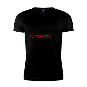 Мужская футболка премиум с принтом Toyota Avensis в Тюмени, 92% хлопок, 8% лайкра | приталенный силуэт, круглый вырез ворота, длина до линии бедра, короткий рукав | Тематика изображения на принте: avensis | toyota | toyota avensis | авенсис | тойота | тойота авенсис