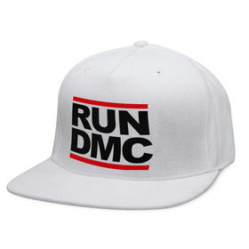 Кепка снепбек с прямым козырьком с принтом Run DMC в Тюмени, хлопок 100% |  | dmc | gangsta | gansta | hip hop | hop | rap | run | рэп | рэпчина | хип | хип хоп | хипхоп | хоп