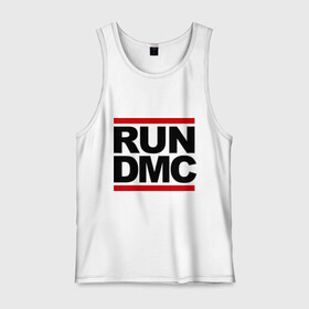 Мужская майка хлопок с принтом Run DMC в Тюмени, 100% хлопок |  | dmc | gangsta | gansta | hip hop | hop | rap | run | рэп | рэпчина | хип | хип хоп | хипхоп | хоп