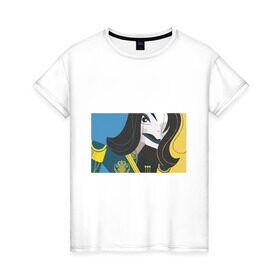 Женская футболка хлопок с принтом Cartoon Michael Jackson в Тюмени, 100% хлопок | прямой крой, круглый вырез горловины, длина до линии бедер, слегка спущенное плечо | jackson | michael | michael jackson | mj | pop | джексон | майкл | майкл джексон | поп