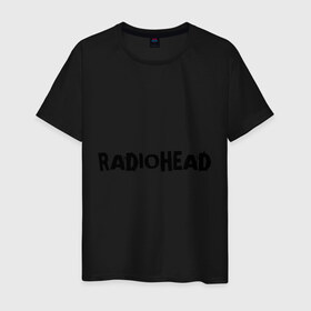 Мужская футболка хлопок с принтом Radiohead (4) в Тюмени, 100% хлопок | прямой крой, круглый вырез горловины, длина до линии бедер, слегка спущенное плечо. | Тематика изображения на принте: 