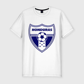 Мужская футболка премиум с принтом Сборная Гондураса в Тюмени, 92% хлопок, 8% лайкра | приталенный силуэт, круглый вырез ворота, длина до линии бедра, короткий рукав | евро 2012