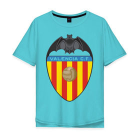 Мужская футболка хлопок Oversize с принтом Spanish Primera. Valencia FC в Тюмени, 100% хлопок | свободный крой, круглый ворот, “спинка” длиннее передней части | valencia | valencia fc | валенсия | евро 2012 | испания | сборная испании | фк | футбольный клуб