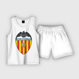Детская пижама с шортами хлопок с принтом Spanish Primera. Valencia FC в Тюмени,  |  | valencia | valencia fc | валенсия | евро 2012 | испания | сборная испании | фк | футбольный клуб