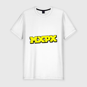 Мужская футболка премиум с принтом MXPX в Тюмени, 92% хлопок, 8% лайкра | приталенный силуэт, круглый вырез ворота, длина до линии бедра, короткий рукав | heavy metal | metal | rock | trash metal | метал | металл | рок | трэш метал | хеви метал