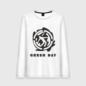 Мужской лонгслив хлопок с принтом Green_Day (4) в Тюмени, 100% хлопок |  | Тематика изображения на принте: green day