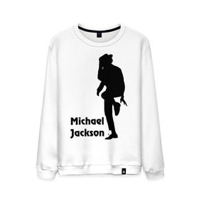 Мужской свитшот хлопок с принтом Michael Jackson (15) в Тюмени, 100% хлопок |  | michael jackson | pop | король | легенда | майкл джексон | поп | силуэт