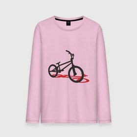Мужской лонгслив хлопок с принтом BMX 1 в Тюмени, 100% хлопок |  | bmx | велик | вело | велогонки | велорейсинг | велосипед | спортивный велосипед | фрирайд | эктрим