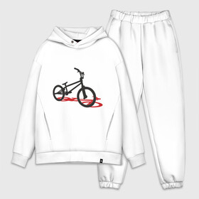Мужской костюм хлопок OVERSIZE с принтом BMX 1 в Тюмени,  |  | bmx | велик | вело | велогонки | велорейсинг | велосипед | спортивный велосипед | фрирайд | эктрим