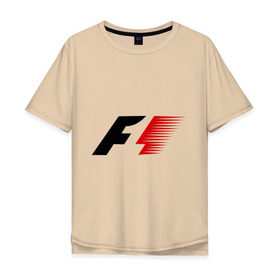 Мужская футболка хлопок Oversize с принтом Formula 1 в Тюмени, 100% хлопок | свободный крой, круглый ворот, “спинка” длиннее передней части | Тематика изображения на принте: формула 1