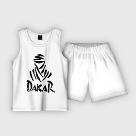 Детская пижама с шортами хлопок с принтом Rally Dakar в Тюмени,  |  | rally dakar | авто | авто2012 | автогонки | гонки | ралли | ралли дакар