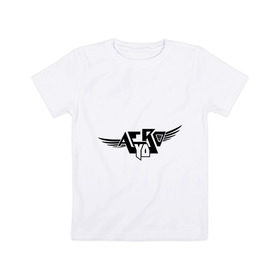 Детская футболка хлопок с принтом Aero yo(3) в Тюмени, 100% хлопок | круглый вырез горловины, полуприлегающий силуэт, длина до линии бедер | крылья