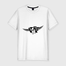 Мужская футболка премиум с принтом Aero yo(3) в Тюмени, 92% хлопок, 8% лайкра | приталенный силуэт, круглый вырез ворота, длина до линии бедра, короткий рукав | крылья