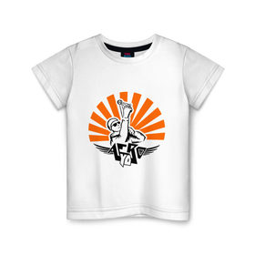 Детская футболка хлопок с принтом Aero yo(14) в Тюмени, 100% хлопок | круглый вырез горловины, полуприлегающий силуэт, длина до линии бедер | Тематика изображения на принте: 