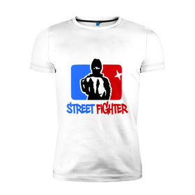 Мужская футболка премиум с принтом Street fighter в Тюмени,  |  | 