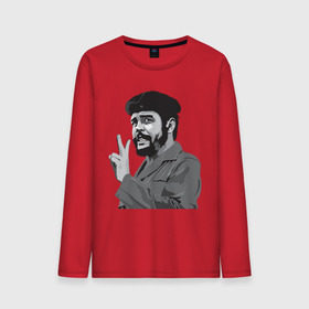 Мужской лонгслив хлопок с принтом Peace Che Guevara в Тюмени, 100% хлопок |  | че гевара
