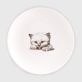 Тарелка с принтом Самый милый котёнок в Тюмени, фарфор | диаметр - 210 мм
диаметр для нанесения принта - 120 мм | домашние животные | кот | котенок | котик | коты | кошка | кошки | милый котенок