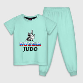 Детская пижама хлопок с принтом Russia judo в Тюмени, 100% хлопок |  брюки и футболка прямого кроя, без карманов, на брюках мягкая резинка на поясе и по низу штанин
 | Тематика изображения на принте: дзюдо