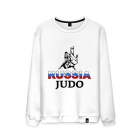 Мужской свитшот хлопок с принтом Russia judo в Тюмени, 100% хлопок |  | дзюдо