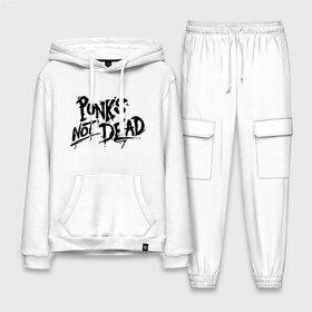 Мужской костюм хлопок с толстовкой с принтом Punks not dead в Тюмени,  |  | punks | панк | панк не умрет | стиль панк