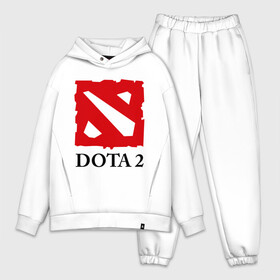 Мужской костюм хлопок OVERSIZE с принтом Logo Dota 2 в Тюмени,  |  | dota | dota 2 | media | дота | дота 2 | игры | компьютерные игры