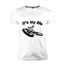 Мужская футболка премиум с принтом Speedway в Тюмени, 92% хлопок, 8% лайкра | приталенный силуэт, круглый вырез ворота, длина до линии бедра, короткий рукав | motocycles | my life | байк | байкеры | колеса | мото | мотоцикл | мотоциклы | моя жизнь
