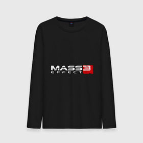 Мужской лонгслив хлопок с принтом Mass Effect 3 в Тюмени, 100% хлопок |  | игры | компьютерная игра