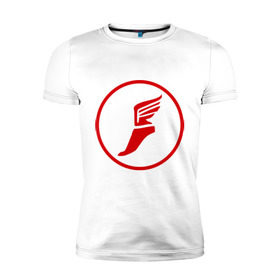 Мужская футболка премиум с принтом TF2: Scout в Тюмени, 92% хлопок, 8% лайкра | приталенный силуэт, круглый вырез ворота, длина до линии бедра, короткий рукав | игра | игры | компьютерная