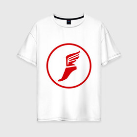 Женская футболка хлопок Oversize с принтом TF2 Scout в Тюмени, 100% хлопок | свободный крой, круглый ворот, спущенный рукав, длина до линии бедер
 | Тематика изображения на принте: игра | игры | компьютерная