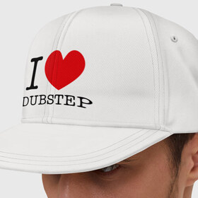 Кепка снепбек с прямым козырьком с принтом I love dubstep (2) в Тюмени, хлопок 100% |  | club | dubstep | i love | даб | дабстеп | клубные | люблю дабстеп | я люблю дабстеп